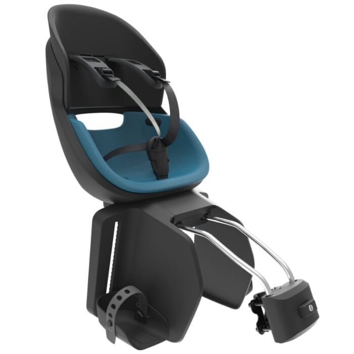 Prodigee-porte-bebe-siege-enfant-arriere-icon-a-fixer-sur-cadre-noir-coussin-bleu-avec-serrure-1.jpg